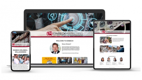 Einbeck Marketing mit neuem Web-Auftritt - Die neu gestaltete Website ist nur ein Baustein im Digitalisierungsprozess von Einbeck Marketing; Foto: Einbeck Marketing